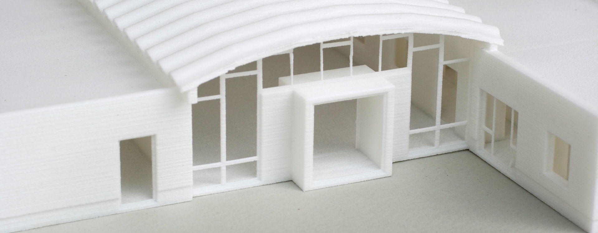 Selektives Lasersintern SLS im Modellbau am Beispiel eines Architektur Modells